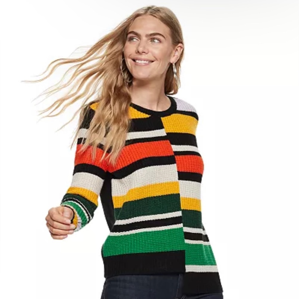 EUC Nine West Asymmetrical Sweater Sz S